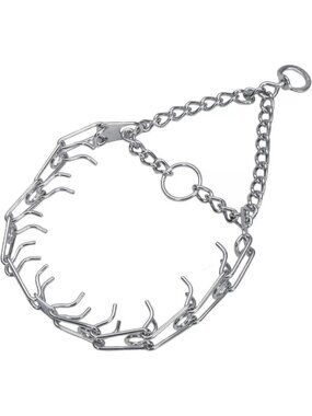 Ultra-Plus Prong Dog Training Collar 3.0mm, Adjustable Neck & Chain Length